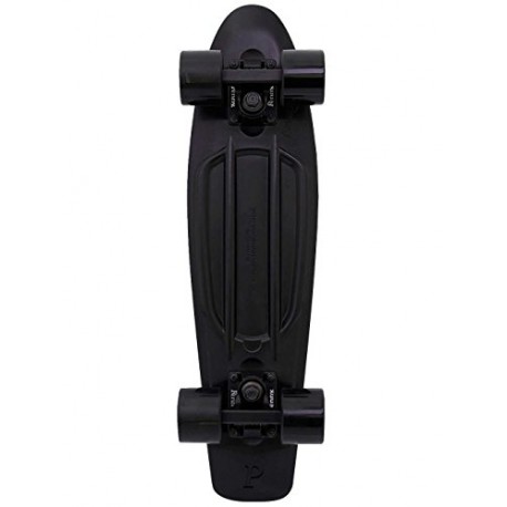 Penny Unisex Blackout Skateboard, Black, 22