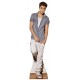 Star Cutouts Cut Out of Justin Bieber Check Shirt