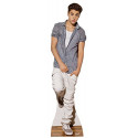 Star Cutouts Cut Out of Justin Bieber Check Shirt