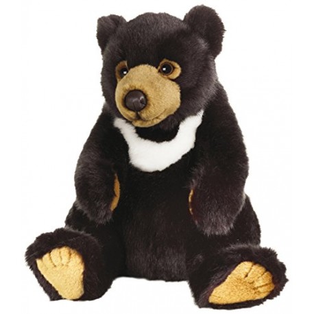 National Geographics Asion Bear Stuffed Animals Plush Toy (Black)