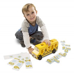 Melissa & Doug Number Matching Math Bus