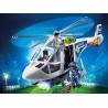 Playmobil 6921 City Action Police Helicopter with LED Searchlight