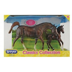 Breyer Model Horses Classic Chestnut Arabian Horse and Foal