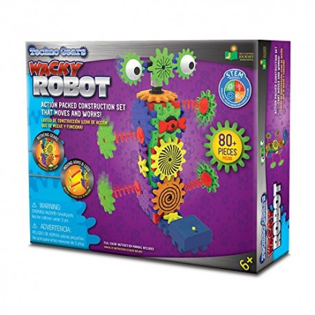 The Learning Journey 432662 Techno Gears Wacky Robot Kit