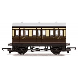 Hornby Gauge RailRoad GWR 4 Wheel Coach