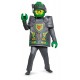 Lego Costume, Kids Nexo Aaron Deluxe Outfit, Medium, Age 7