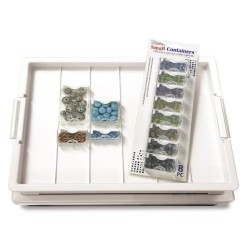 Darice Plastic Elizabeth Ward's Bead Storage Tray 13.75