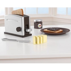 KidKraft Espresso Toaster Set