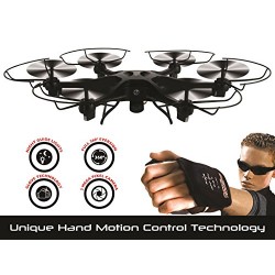 Force Flyers Adventurer Drone with Motion Glove and 2 MP Camera