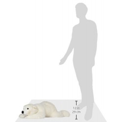 Steiff 115134 Lying Arco Polar Bear 90cm