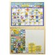 Melissa & Doug Deluxe Wooden Magnetic Calendar With 134 Magnets