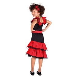 Spanish Beauty Girls Fancy Dress Fiesta Senorita Costume