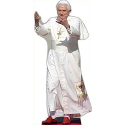 Star Cutouts Cut Out of The Pope