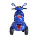 HOMCOM Kids Electric Ride On Toy Car Kids Motorbike Children Tricycle w/ 6V Chargeable Battery Headlight and Music (Blue)