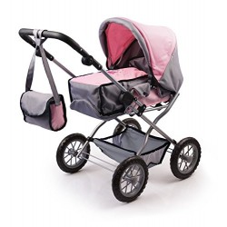 Bayer Design 1500815 Dolls Pram Combi Grande Set with Accessories