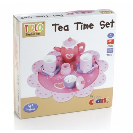 Wooden Teatime Set (Pink)