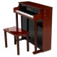 Schoenhut 37 Key Traditional Deluxe Spinet Mahogany (Black)