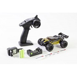 XciteRC Truggy twenty4 TR 30609000 – V2.0 – 4WD RTR model car – black/yellow