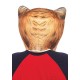 Leg Avenue 2151 Foam Angry Cat Mask Men's Fancy Dress Costume (One Size)