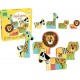 Vilac Vilac7703 Magnetic Savannah Animals Set