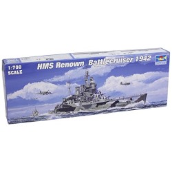 Trumpeter 1/700 HMS Renown British Battle Cruiser 1942 Model Kit