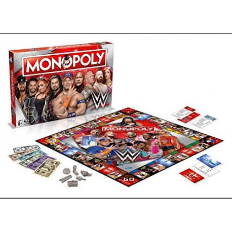 WWE Monopoly Board Game