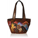 Laurel Burch Medium Tote Zipper Top 13.75 X6 X9.75 