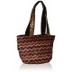 Laurel Burch Medium Tote Zipper Top 13.75 X6 X9.75 