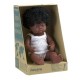 Miniland Miniland31154 38 cm African Girl Doll with Underwear in Box