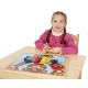 Melissa & Doug Basic Skills Board and Puzzle