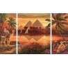 Schipper 609260442 Pyramids on The Nile Paint By Numbers Board