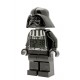 LEGO Star Wars Darth Vader Kids Minifigure Light Up Alarm Clock | black/gray | plastic | 9.5 inches tall | LCD display | boy gir