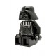 LEGO Star Wars Darth Vader Kids Minifigure Light Up Alarm Clock | black/gray | plastic | 9.5 inches tall | LCD display | boy gir