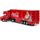 Corgi Coca Cola Christmas Truck, Red, Metal