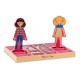 Melissa & Doug Abby and Emma Deluxe Magnetic Wooden Dress