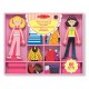 Melissa & Doug Abby and Emma Deluxe Magnetic Wooden Dress