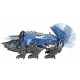 Power Rangers 42562 Movie Triceratops Battle Zord with Blue Ranger