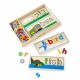 Melissa & Doug See & Spell Wooden Educational Toy With 8 Double