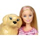 Barbie FBN17 Newborn Pups and Doll