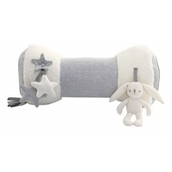 Mamas & Papas My First Tummy Time Activity Toy, Grey/White