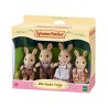 Sylvanian 4108 Families Milk Rabbit Family