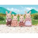 Sylvanian 4108 Families Milk Rabbit Family