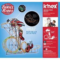 K'Nex 18515 Mecha Strike Roller Coaster Building Set