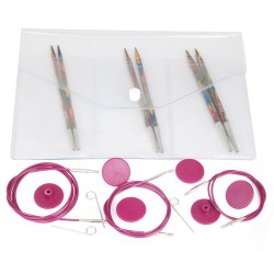 KnitPro Symfonie Interchangeable Needle Starter Set, Multi