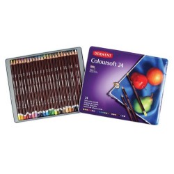 Derwent Coloursoft Colouring Pencils Tin