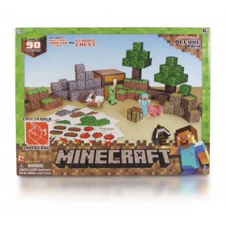 Minecraft Paper Craft Overworld Deluxe Pack