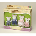 Sylvanian 4121 Families Mouse Family (White)