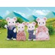 Sylvanian 4121 Families Mouse Family (White)