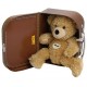 Steiff 28cm Fynn Teddy Bear in Suitcase (Beige)