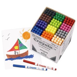 Crayola 144 Fineline Pens Class Pack